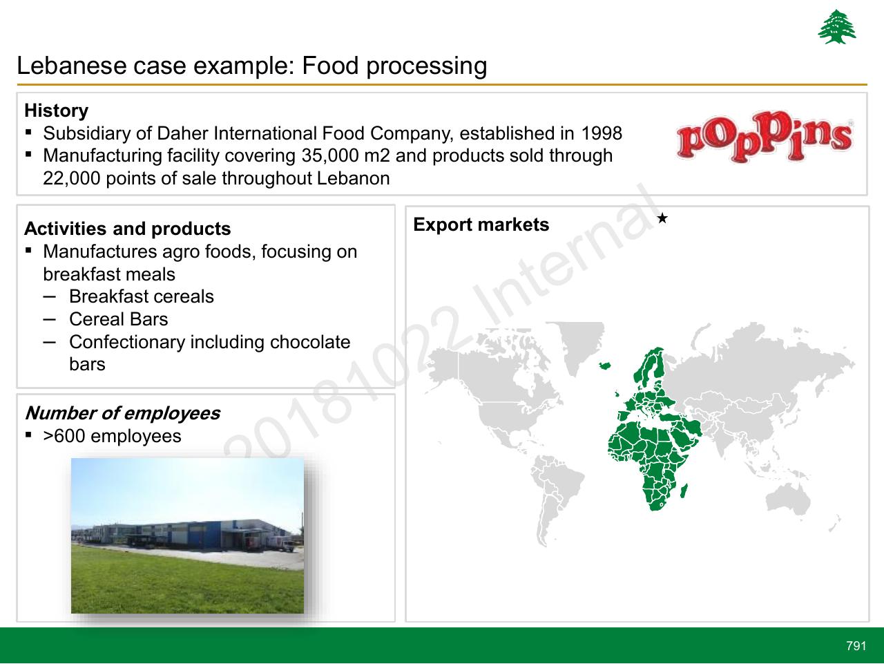 Case Study slide 791 from Lebanon Economic Vision