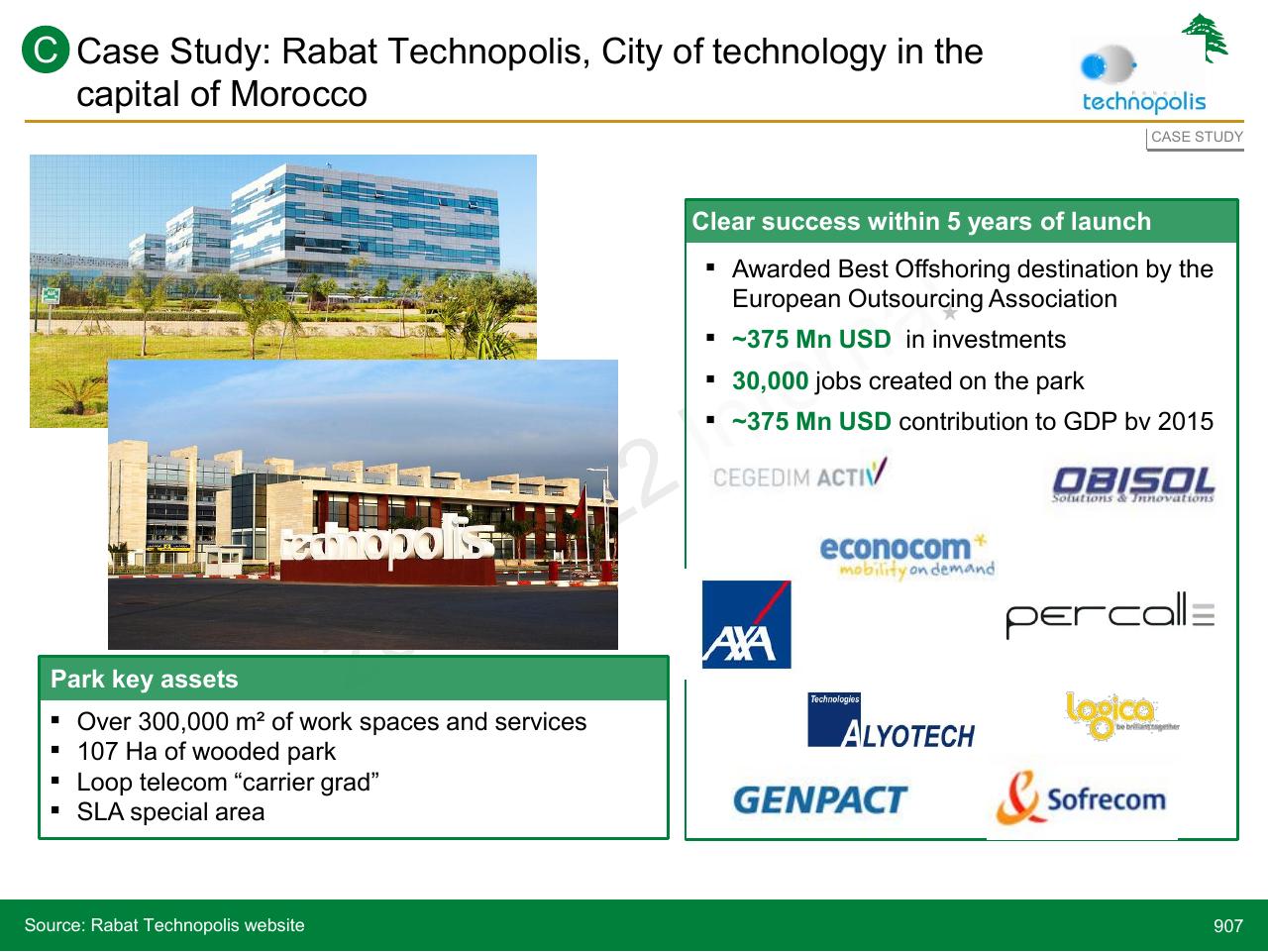Case Study slide 907 from Lebanon Economic Vision
