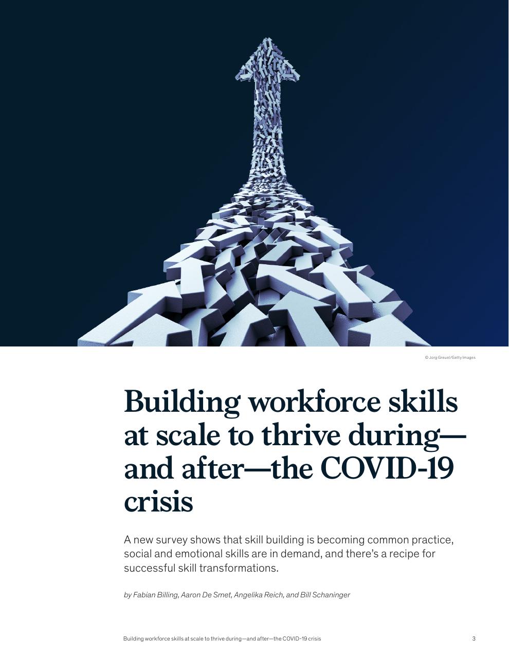 Cover slide 5 from McKinsey Global Surveys 2021 A Year In Review