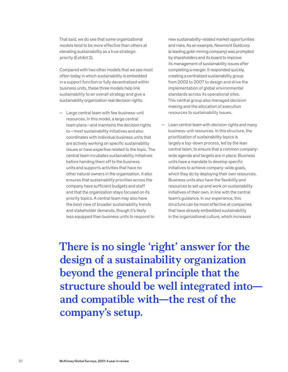 Comparison slide 32 from McKinsey Global Surveys 2021 A Year In Review