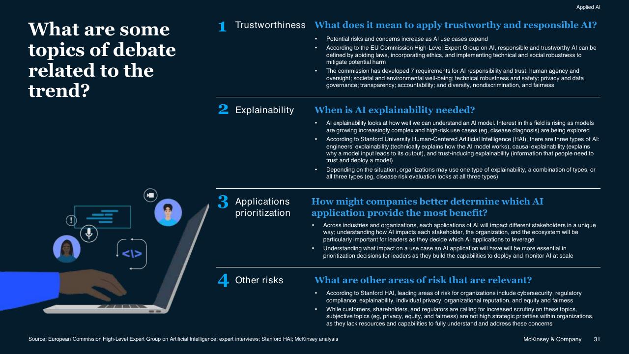 Process slide 31 from McKinsey Technology Trends Outlook 2022 Report McKinsey