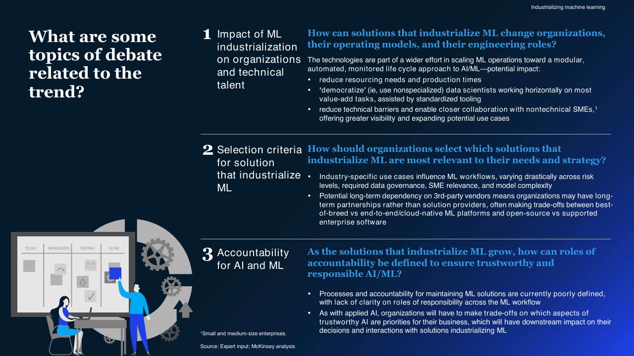 Process slide 69 from McKinsey Technology Trends Outlook 2022 Report McKinsey