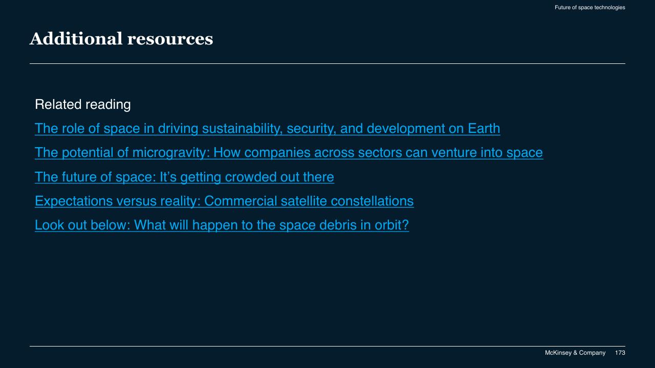 Text slide 173 from McKinsey Technology Trends Outlook 2022 Report McKinsey