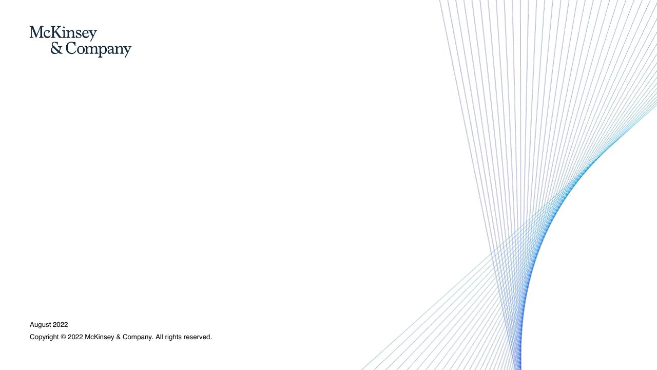 Cover slide 184 from McKinsey Technology Trends Outlook 2022 Report McKinsey