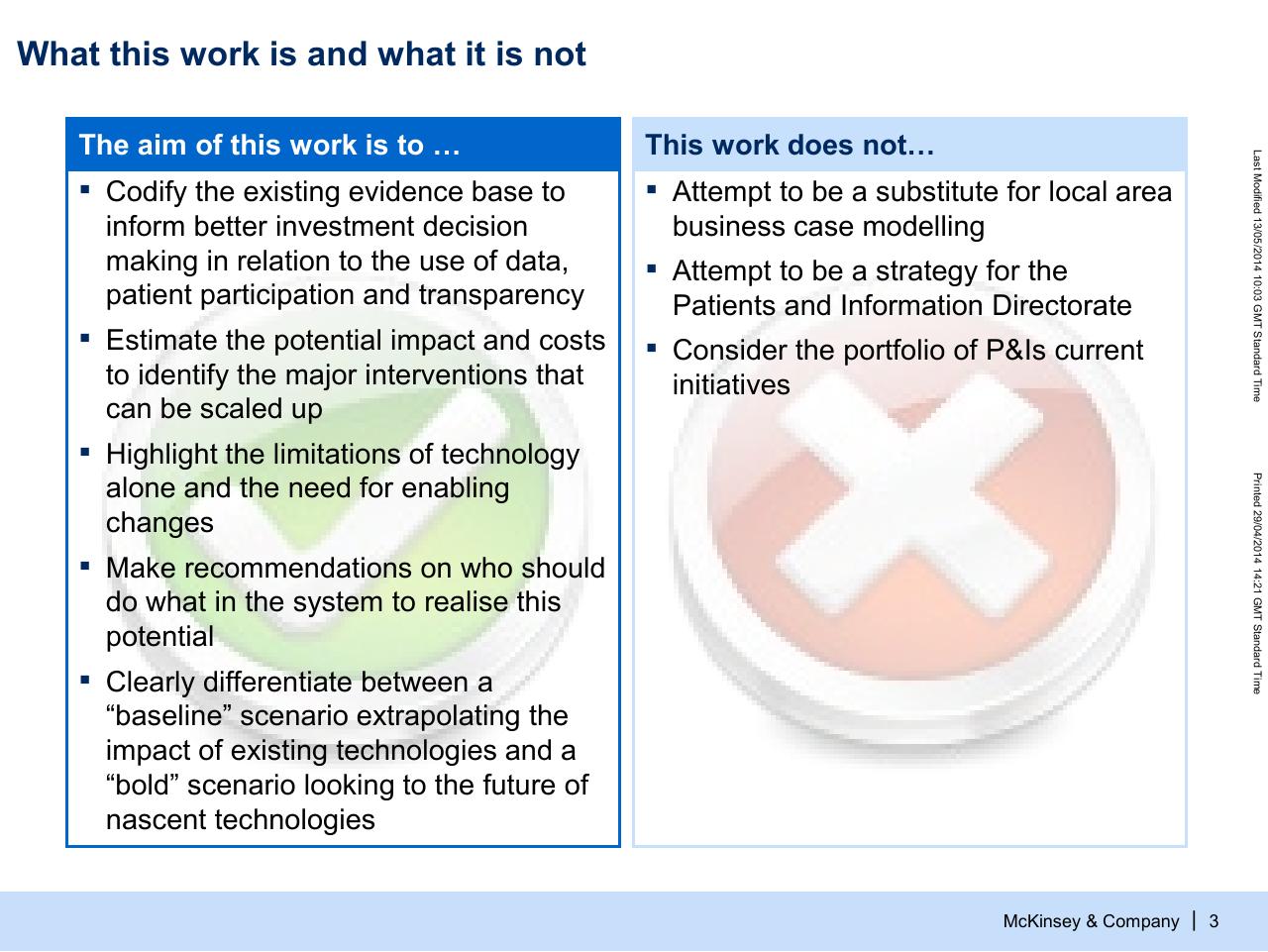 Comparison slide 4 from Modelling The Potential Of Digitally Enabled Processes Transparency And Participation In The Nhs