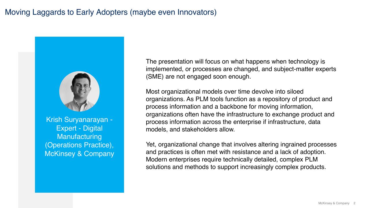 Text slide 2 from Moving Laggards To Early Adopters Maybe Even Innovators