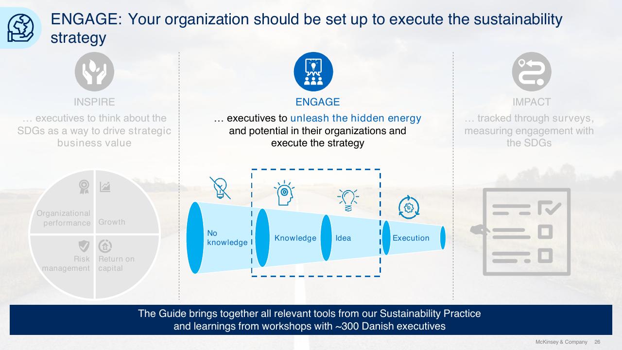 Framework slide 26 from Sdg Guide For Business Leaders McKinsey
