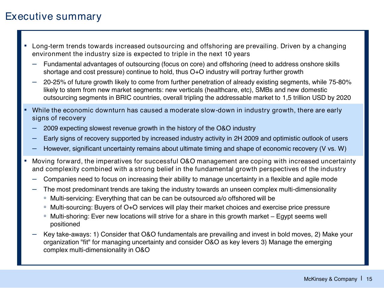 Text slide 16 from The Changed Agenda In The Global Sourcing Industry Perspectives And Developments
