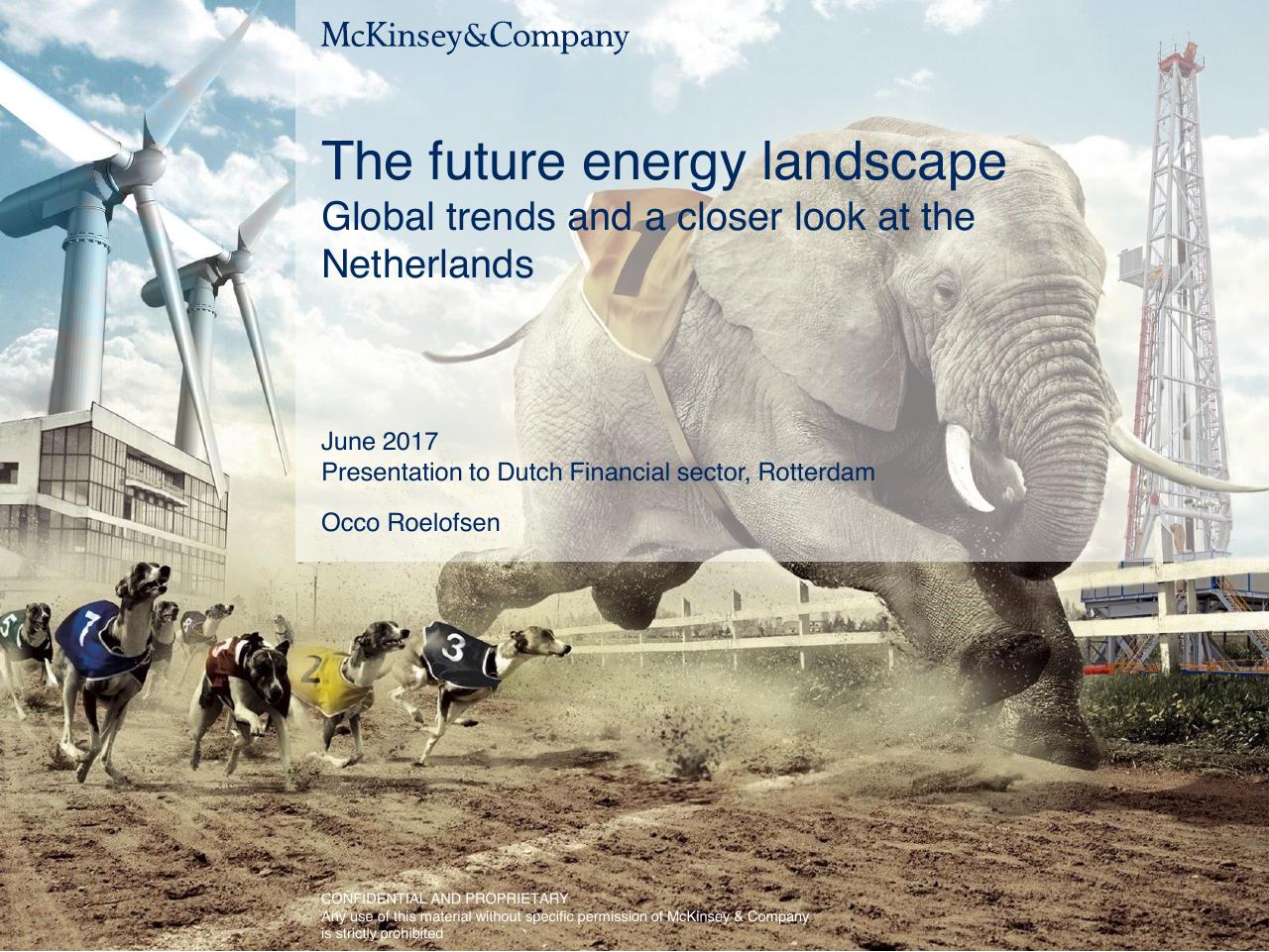 The Future Energy Landscape Global Trends And A Closer Look At The Netherlands consulting deck cover