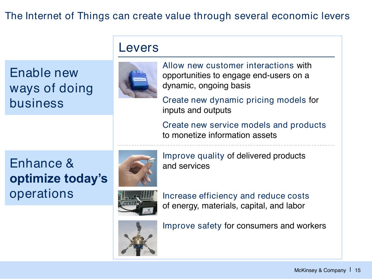 Framework slide 16 from The Internet Of Things And Big Data Opportunities For Value Creation