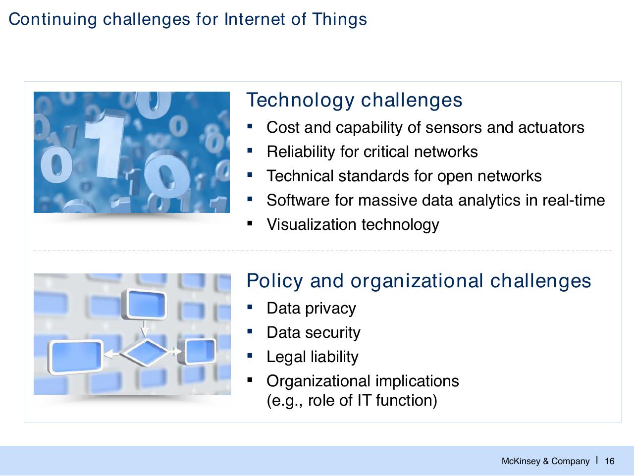 Comparison slide 17 from The Internet Of Things And Big Data Opportunities For Value Creation