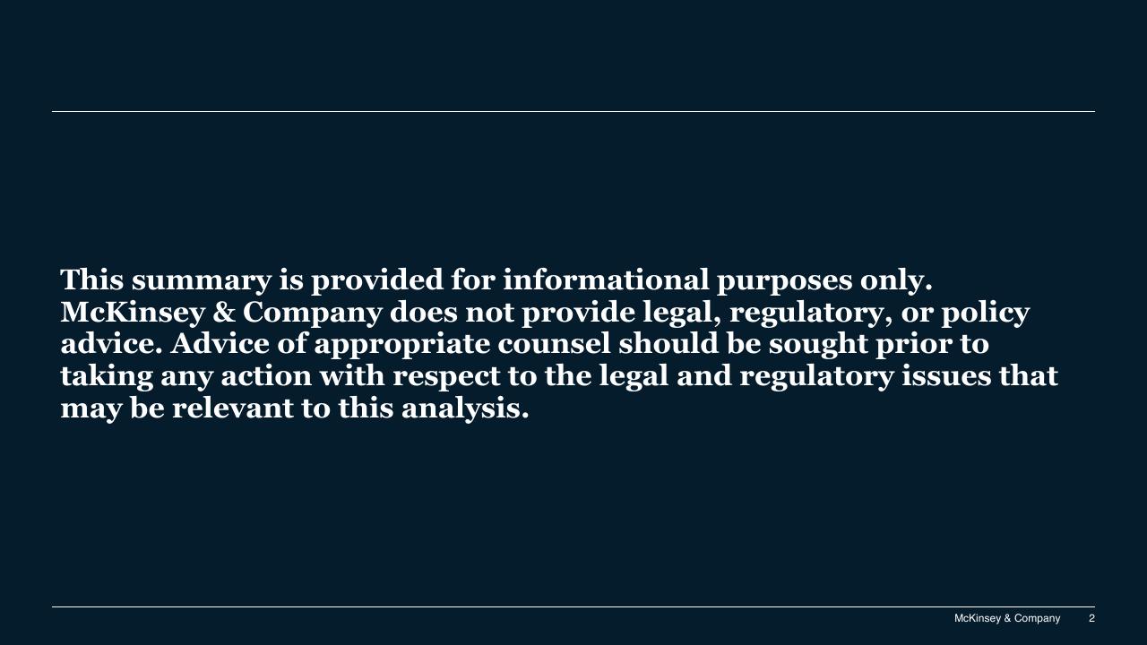 Text slide 2 from The Net Zero Transition McKinsey