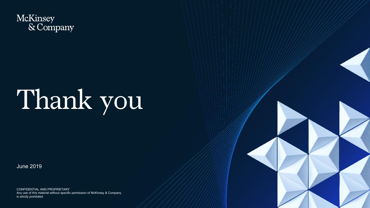 Closing slide 37 from The Secret Of Transformations McKinsey