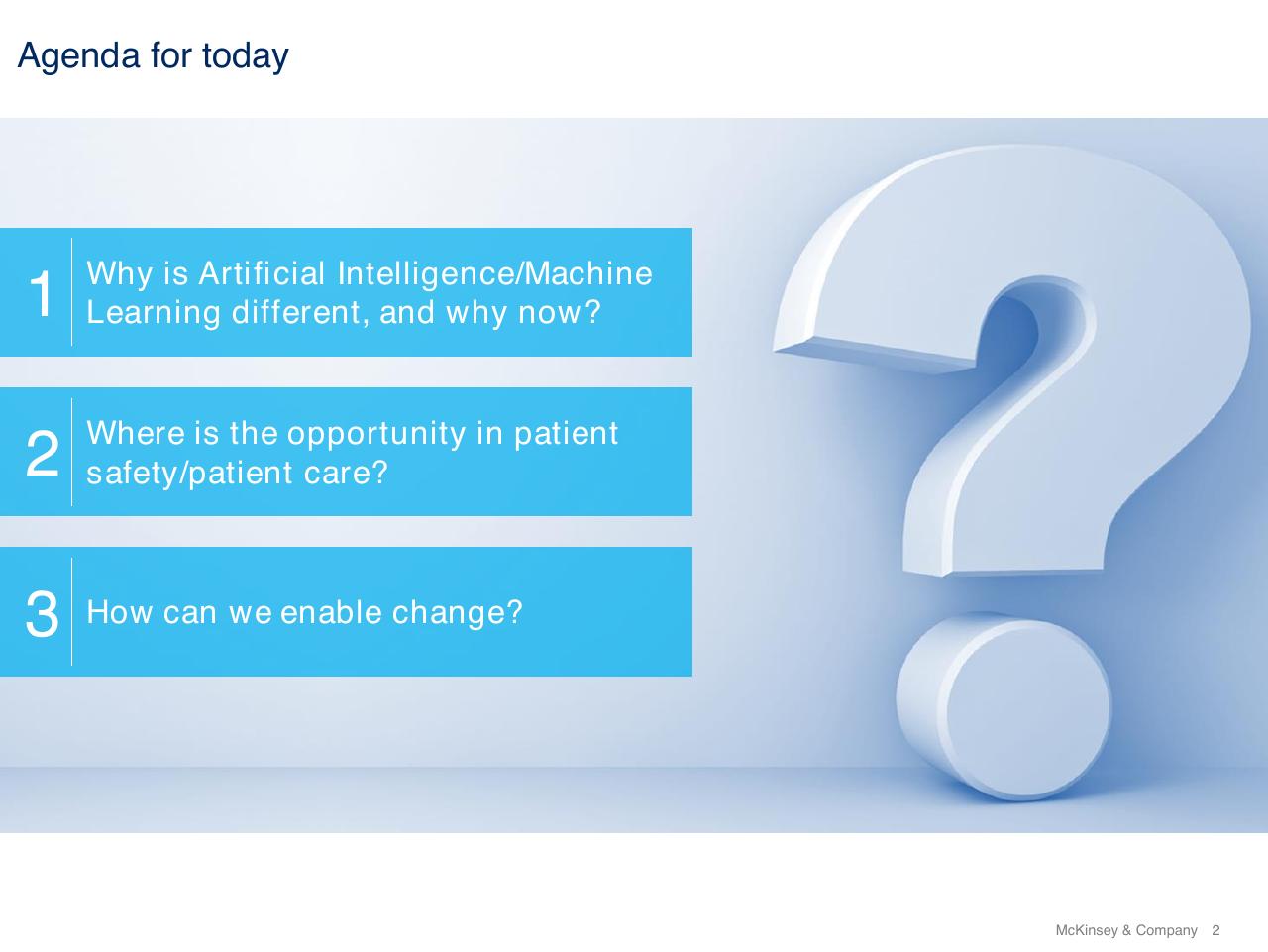 Process slide 2 from Using Artificial Intelligence To Prevent Healthcare Errors From Occurring