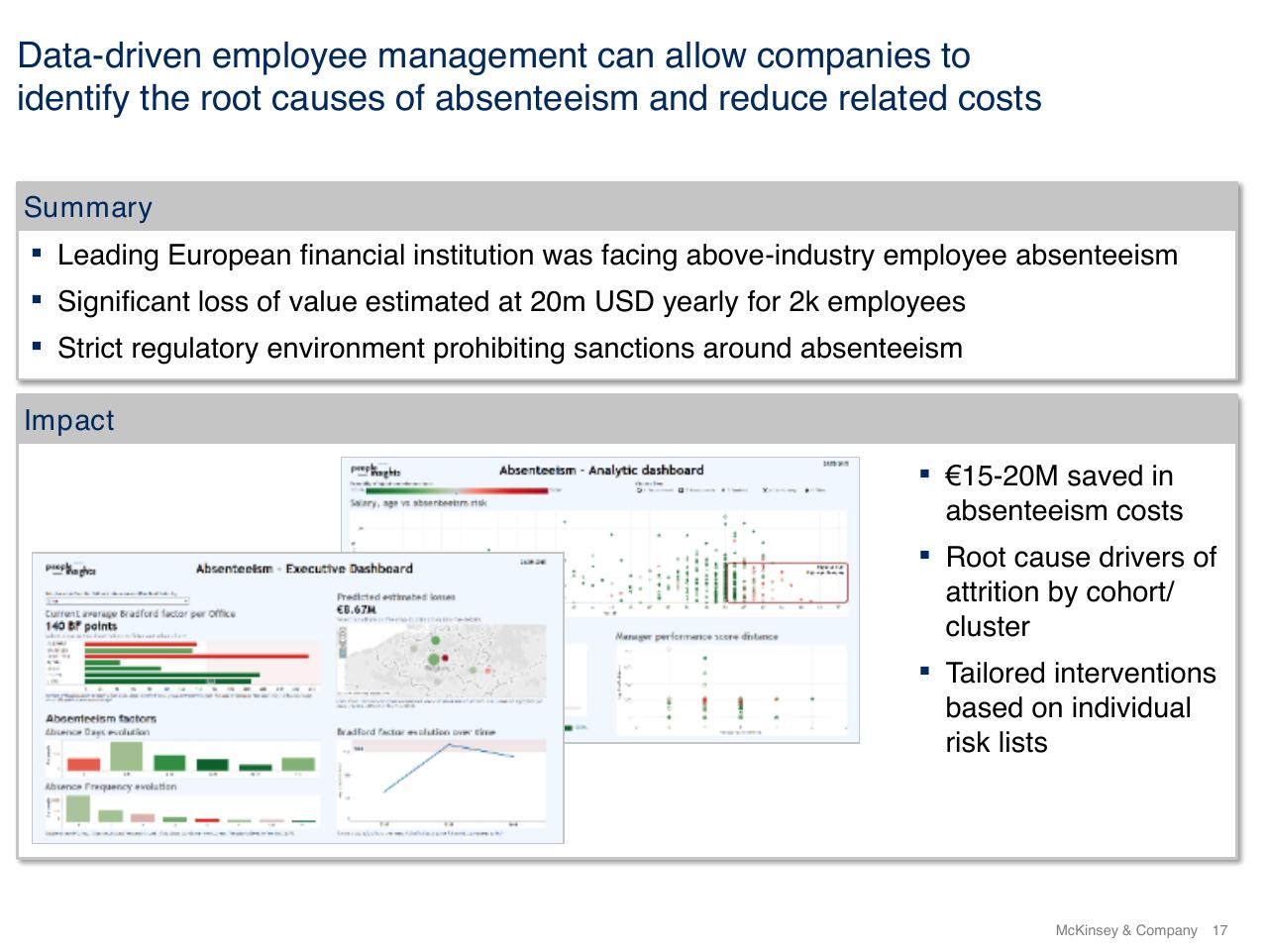 Case Study slide 17 from Using Artificial Intelligence To Prevent Healthcare Errors From Occurring