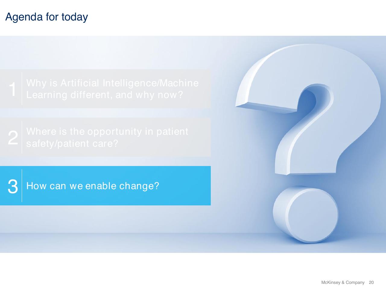 Process slide 20 from Using Artificial Intelligence To Prevent Healthcare Errors From Occurring