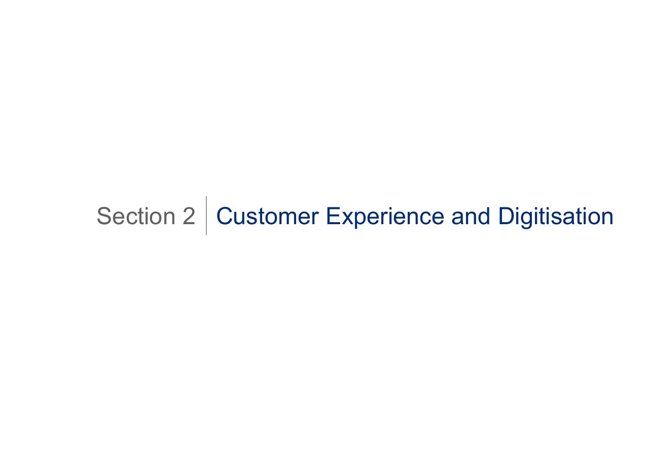 Section Divider slide 8 from Customer Experience 14bn Risk Oliver Wyman