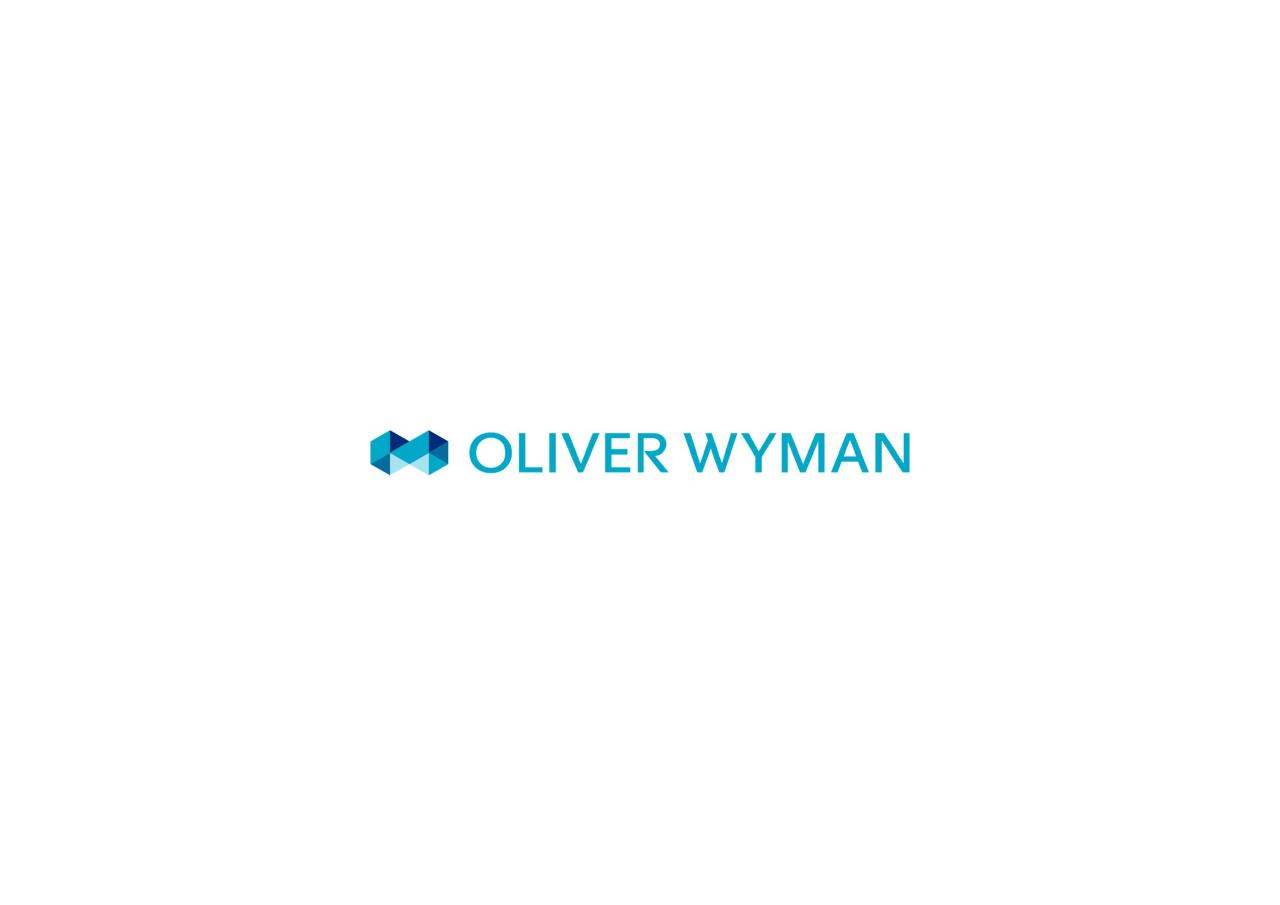 Cover slide 43 from Customer Experience 14bn Risk Oliver Wyman