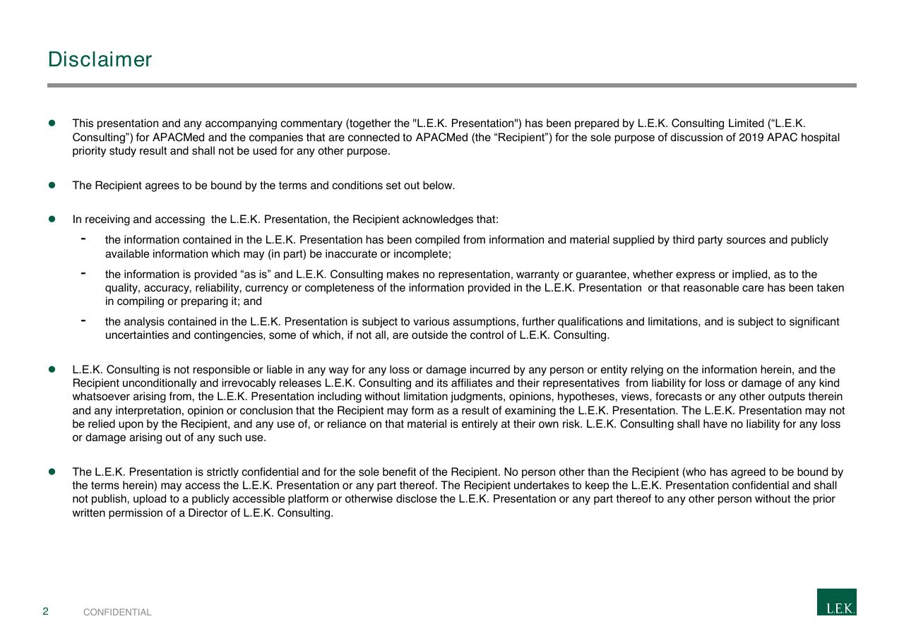 Text slide 2 from 2019 Apac Hospital Priority Study Overview