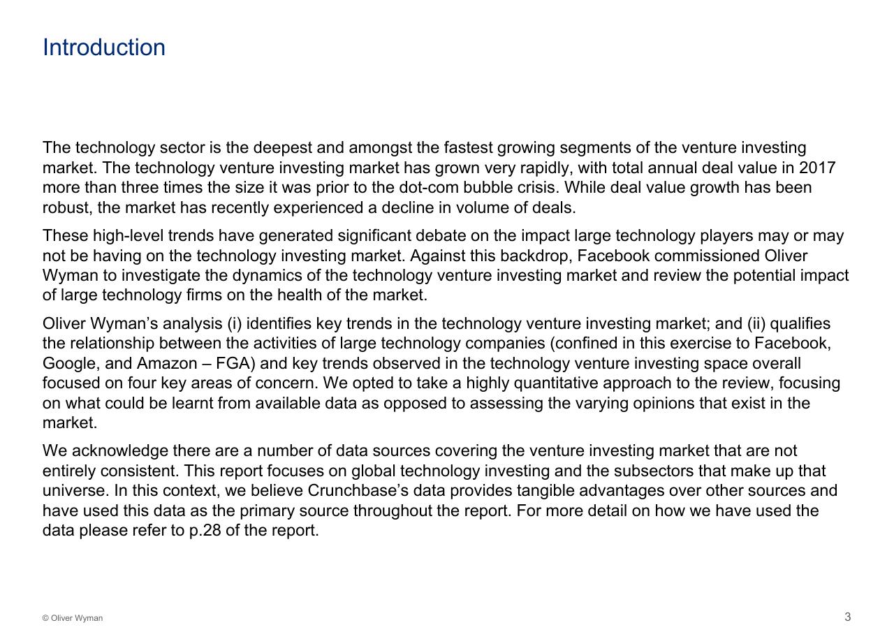 Text slide 4 from Assessing The Impact Of Big Tech On Venture Investment Wyman