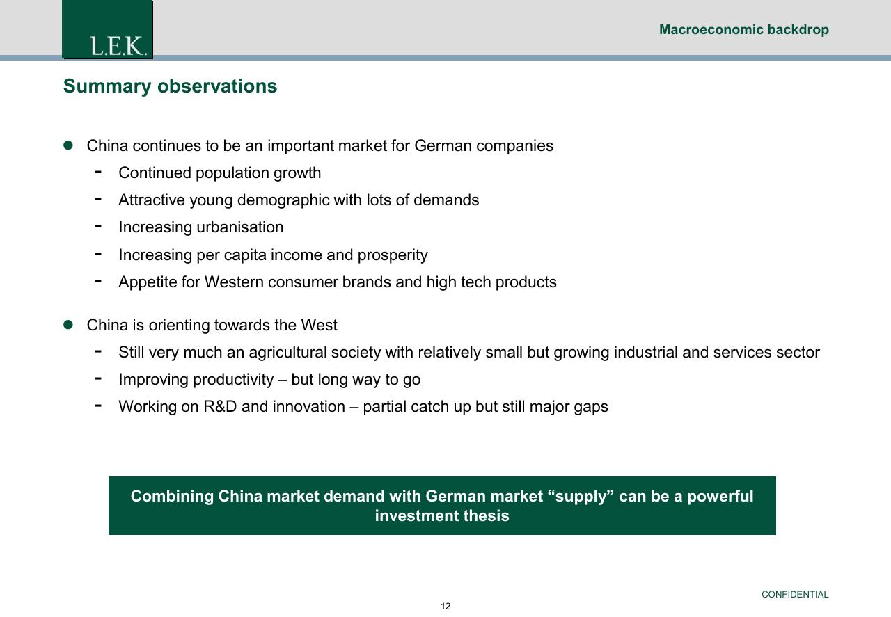 Text slide 13 from China Exit Or Co Investment Opportunities For German Pe Investors