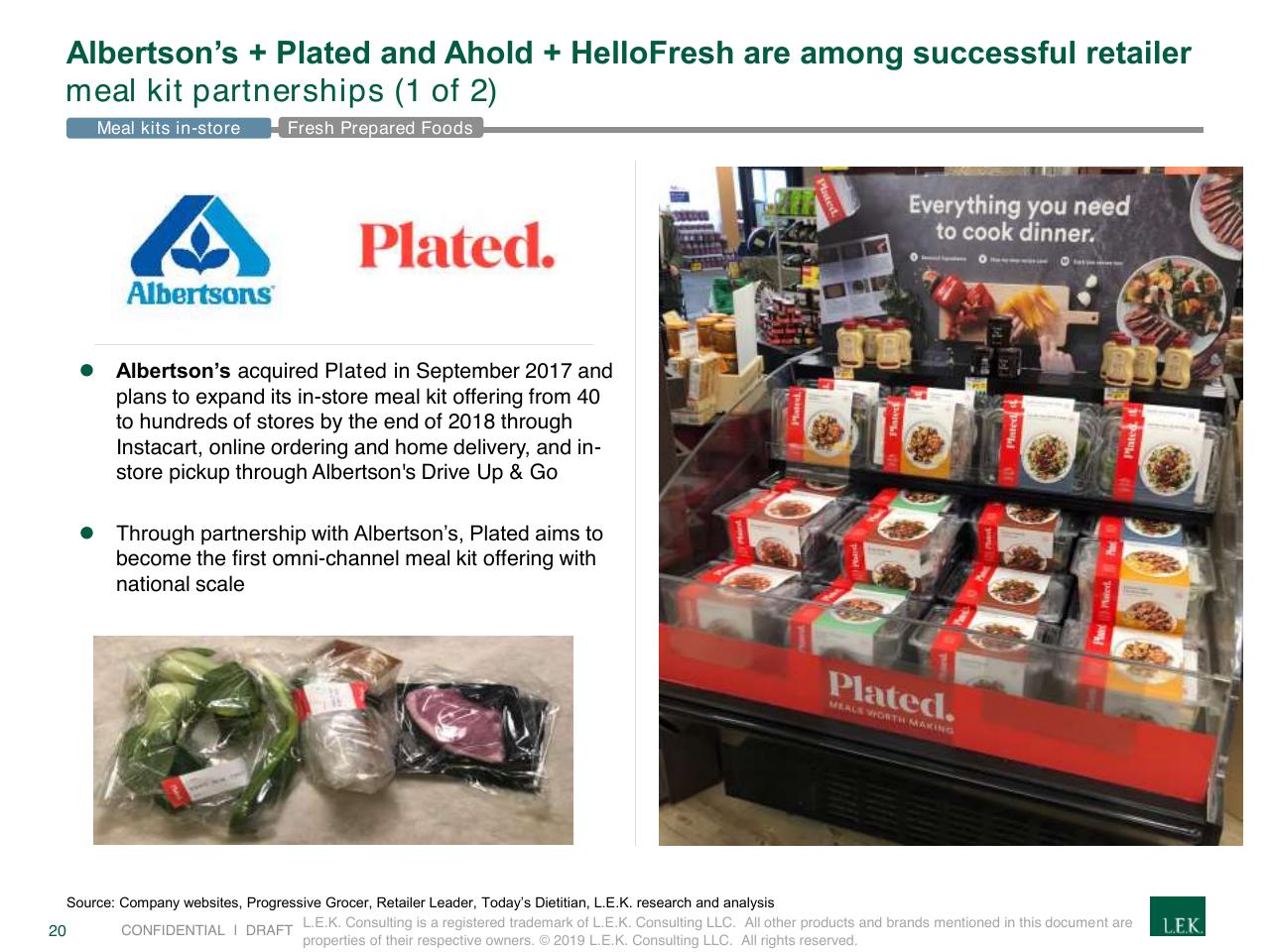 Case Study slide 20 from Creating A Winning Recipe For A Meal Kits Program
