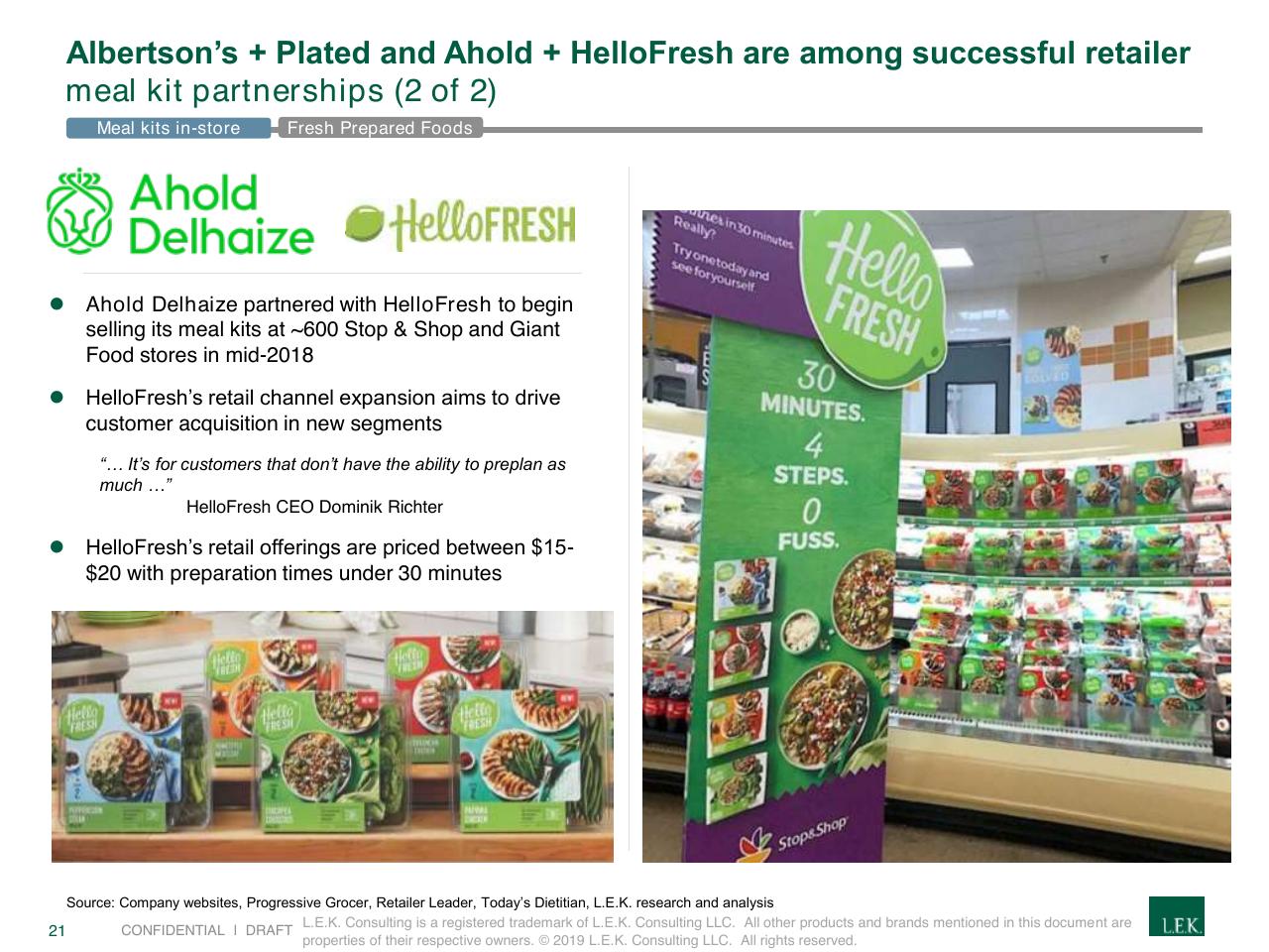 Case Study slide 21 from Creating A Winning Recipe For A Meal Kits Program