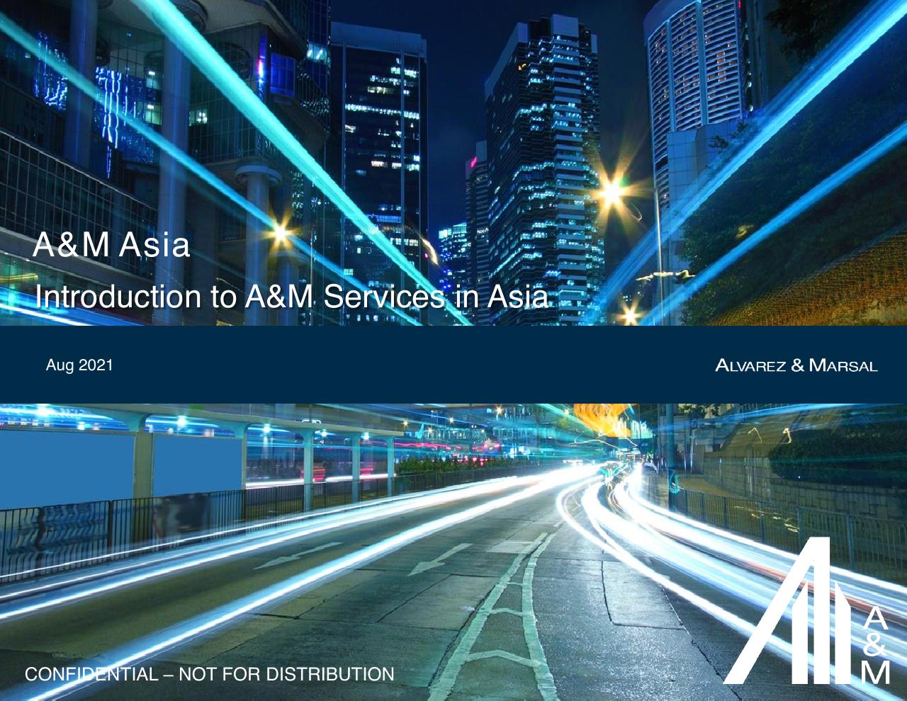 Introduction To Am Services In Asia Other Group consulting deck cover