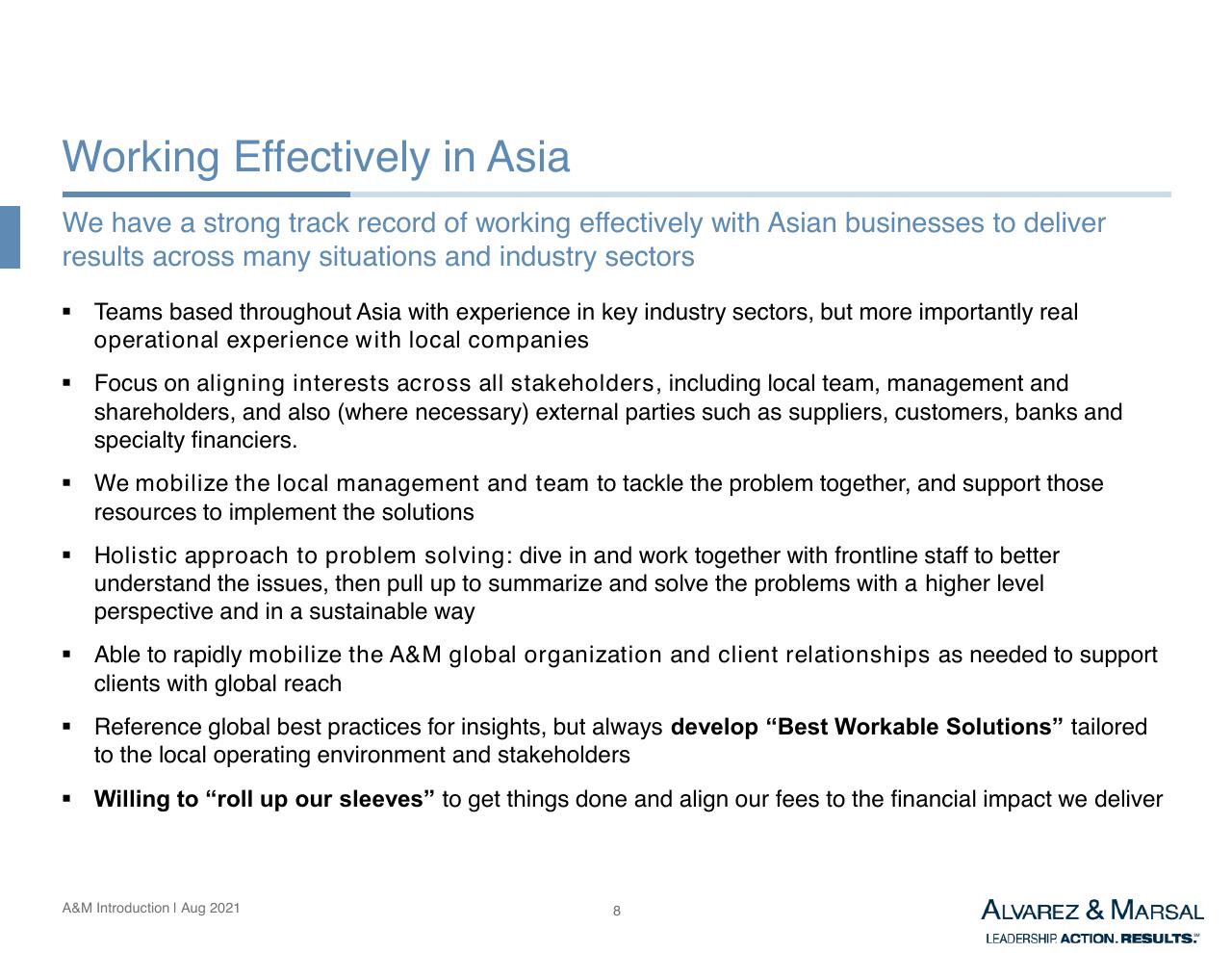 Text slide 9 from Introduction To Am Services In Asia Other Group
