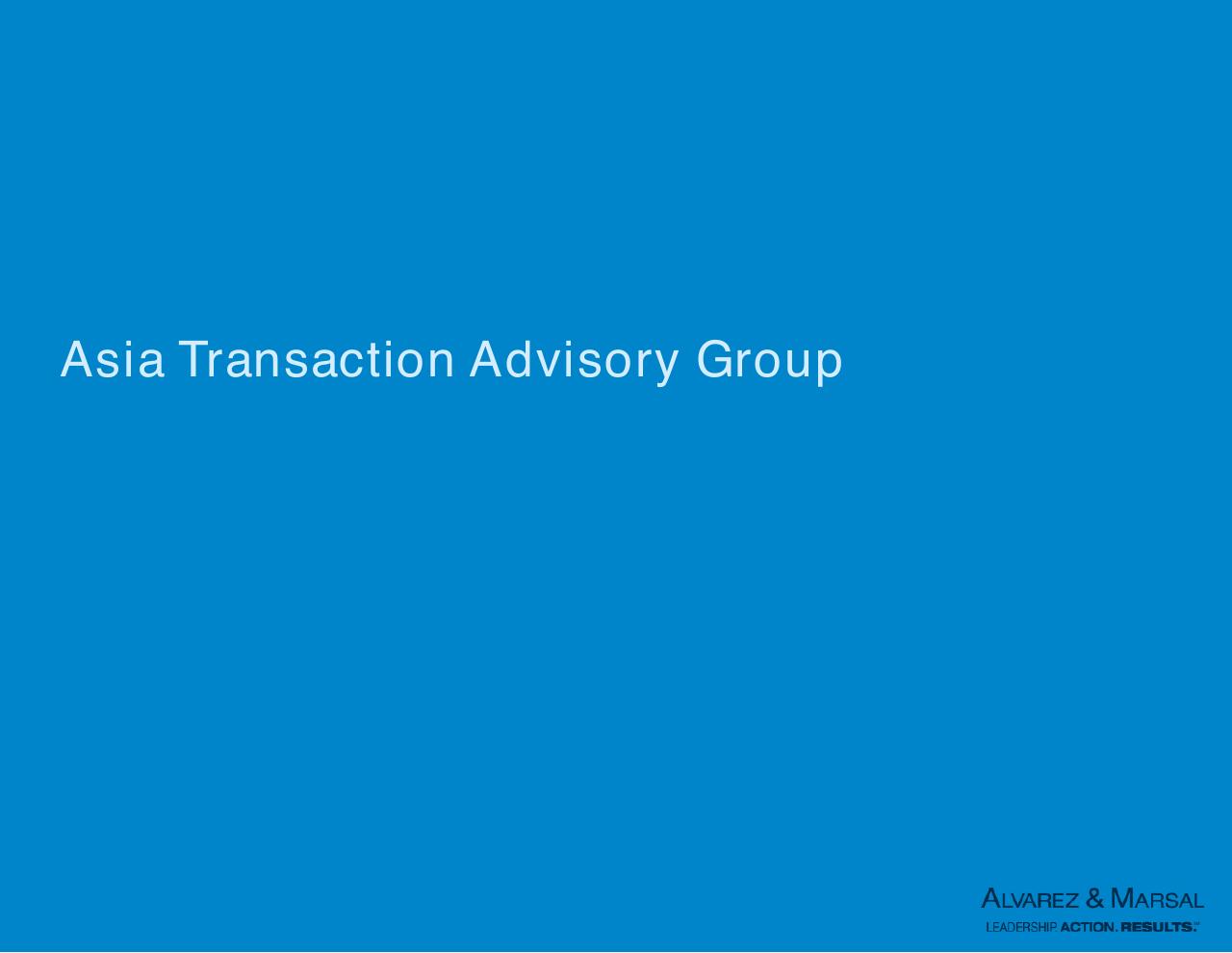 Cover slide 22 from Introduction To Am Services In Asia Other Group