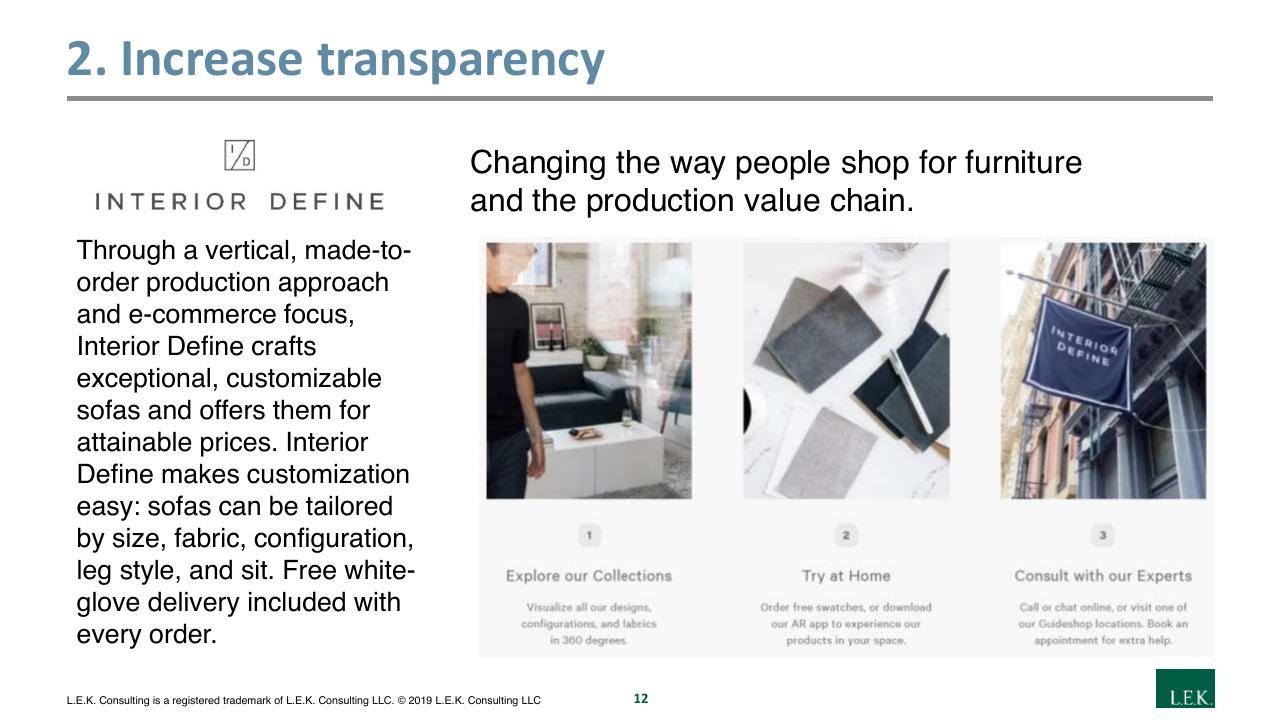 Case Study slide 12 from Navigating A Digital First Home Furnishings Market