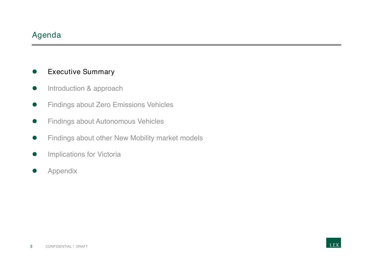 Agenda slide 3 from Pursuing Customer Inspired Growth An Answer To The Growth Imperative