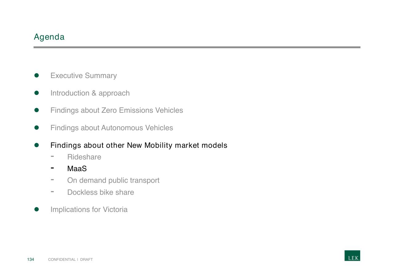 Agenda slide 134 from Pursuing Customer Inspired Growth An Answer To The Growth Imperative
