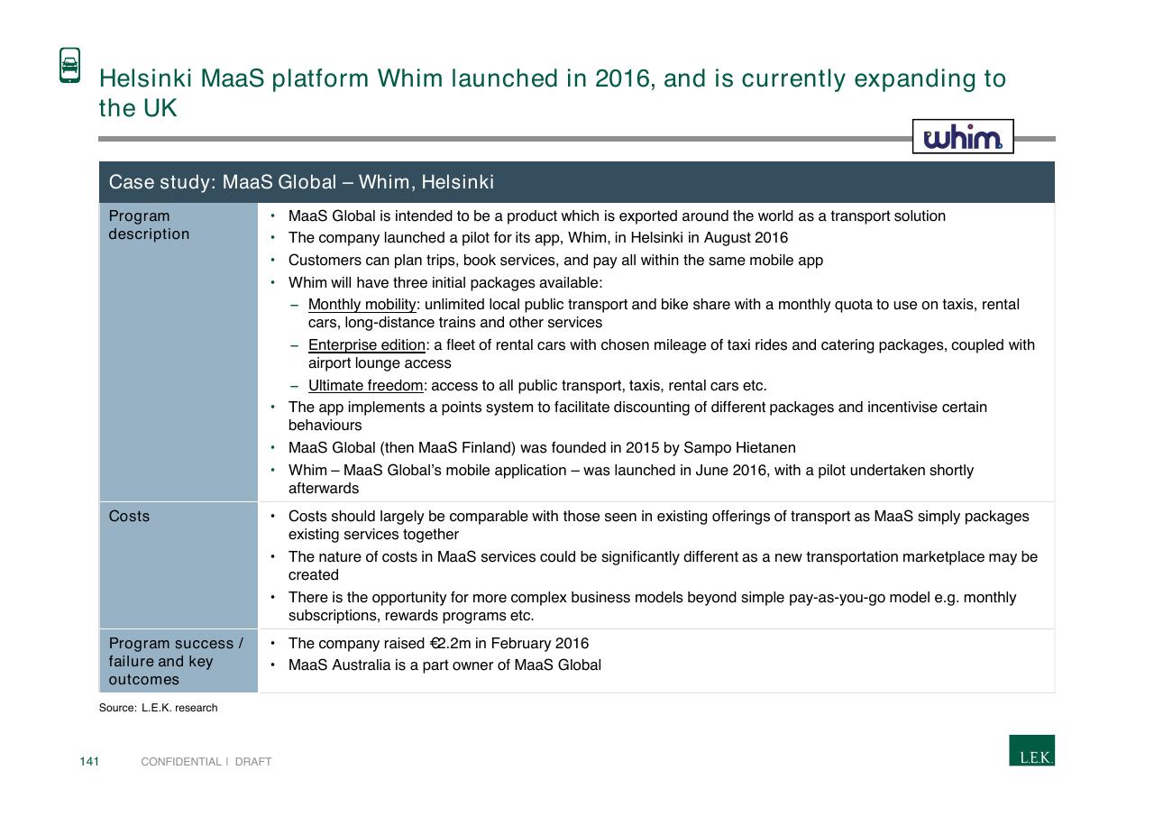 Case Study slide 141 from Pursuing Customer Inspired Growth An Answer To The Growth Imperative
