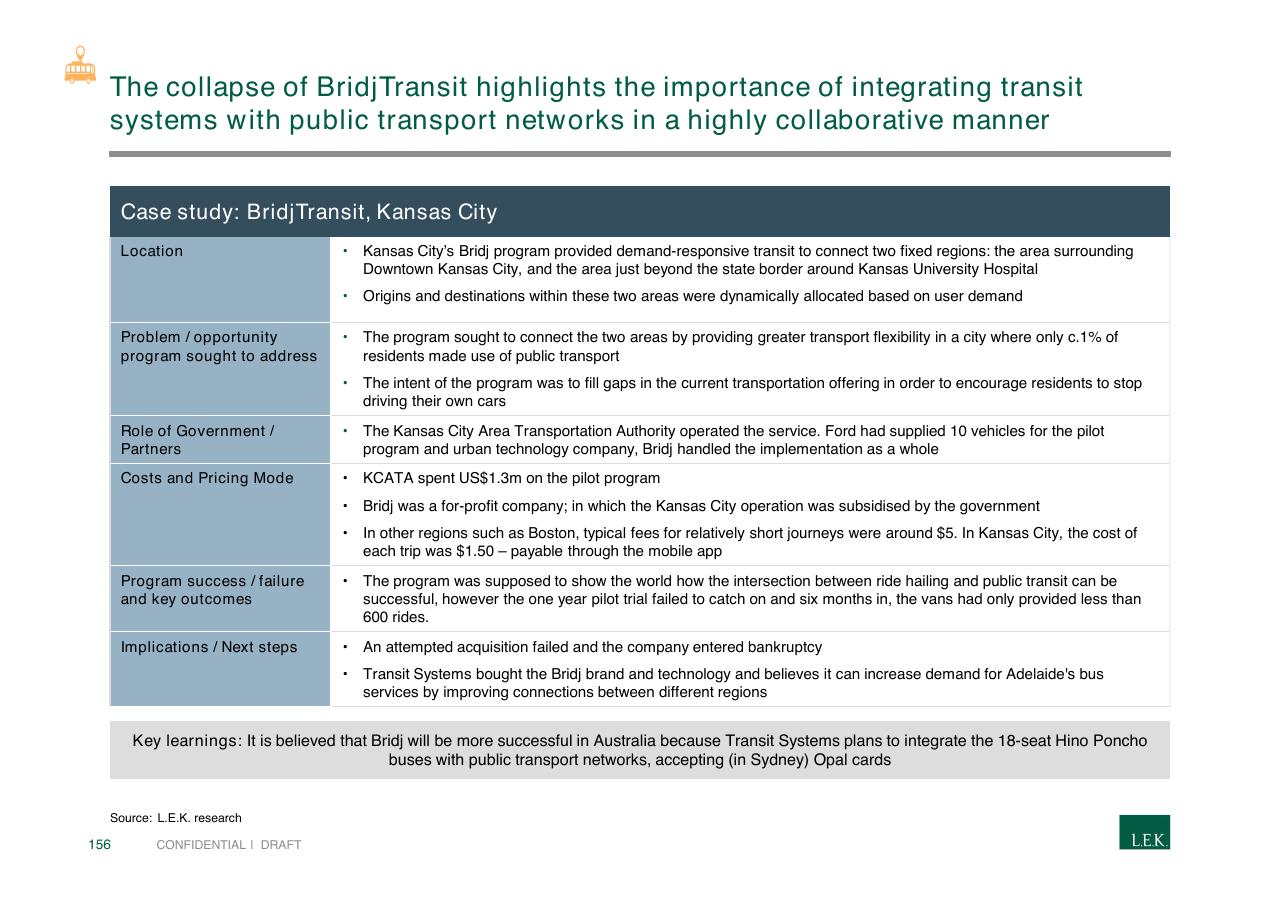 Table slide 156 from Pursuing Customer Inspired Growth An Answer To The Growth Imperative
