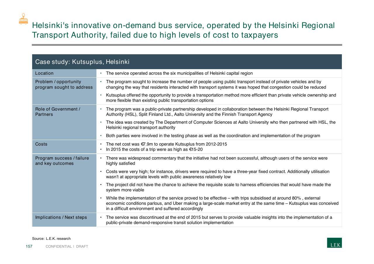 Case Study slide 157 from Pursuing Customer Inspired Growth An Answer To The Growth Imperative