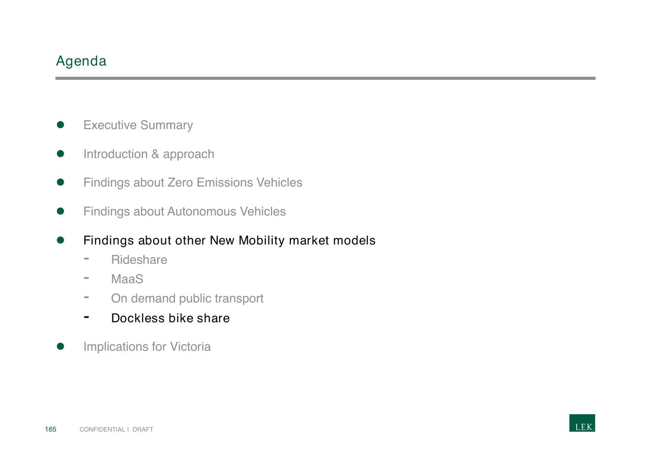 Agenda slide 165 from Pursuing Customer Inspired Growth An Answer To The Growth Imperative