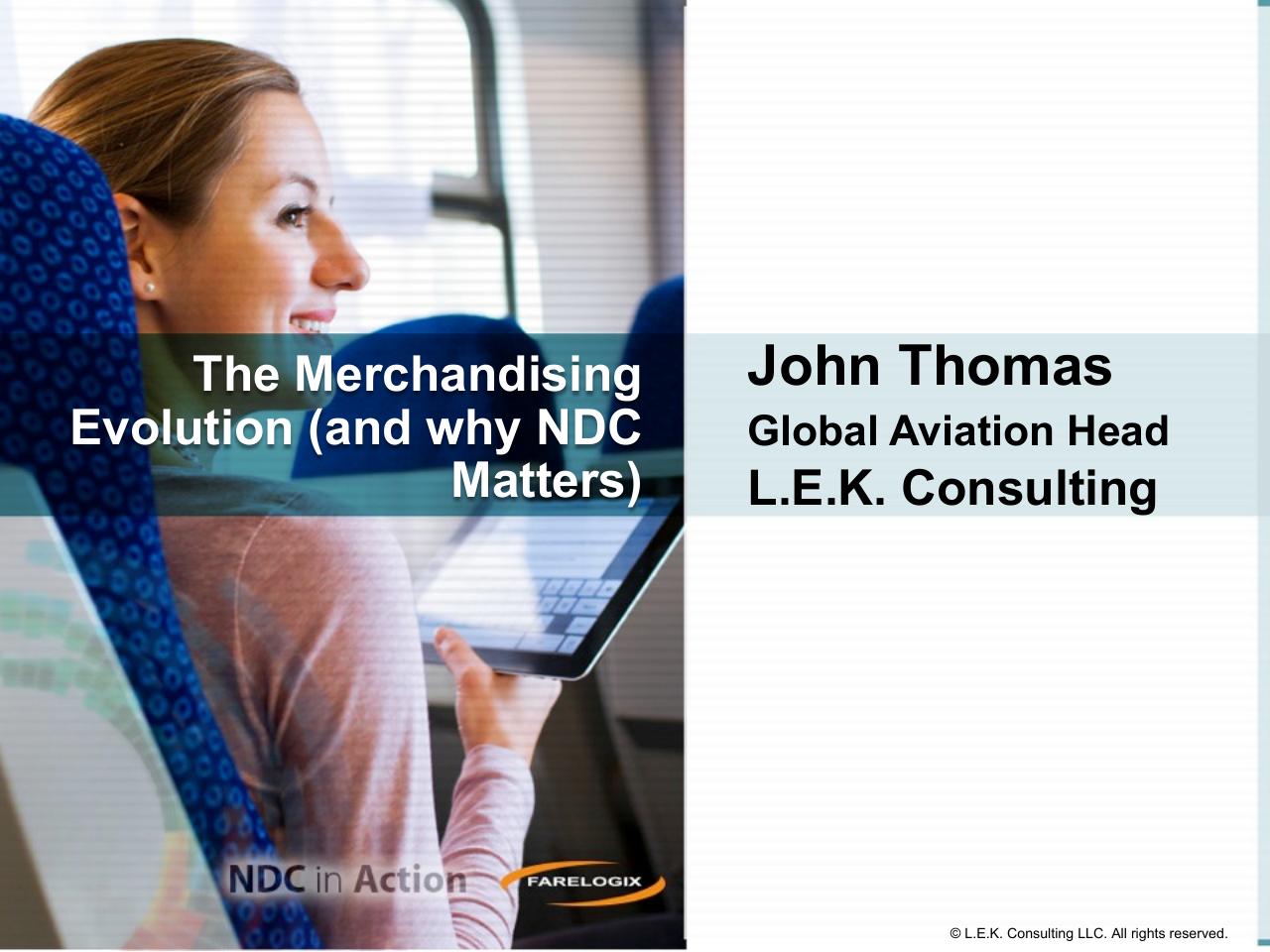 The Merchandising Evolution consulting deck cover