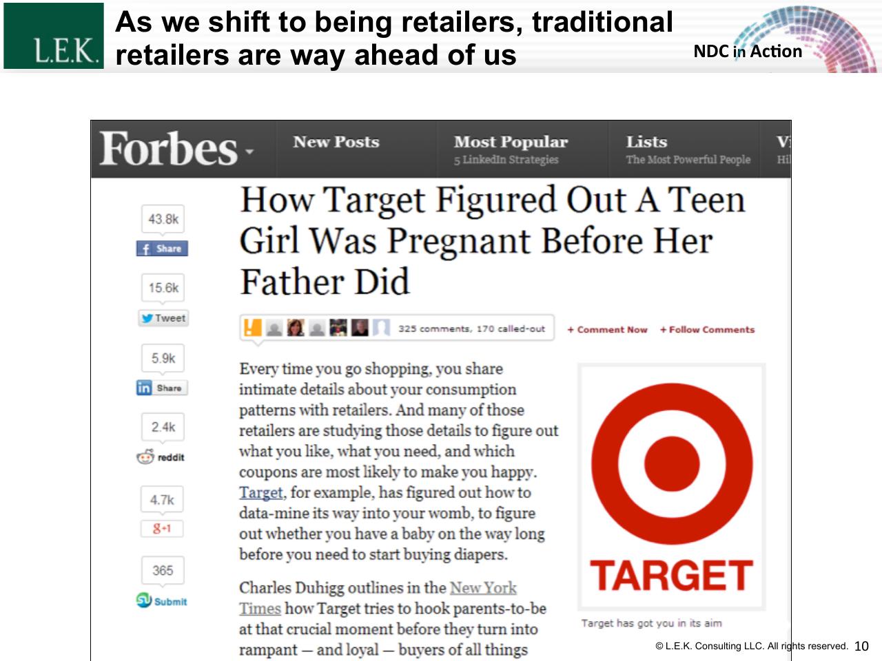 Case Study slide 10 from The Merchandising Evolution