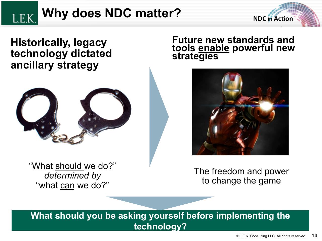 Comparison slide 14 from The Merchandising Evolution