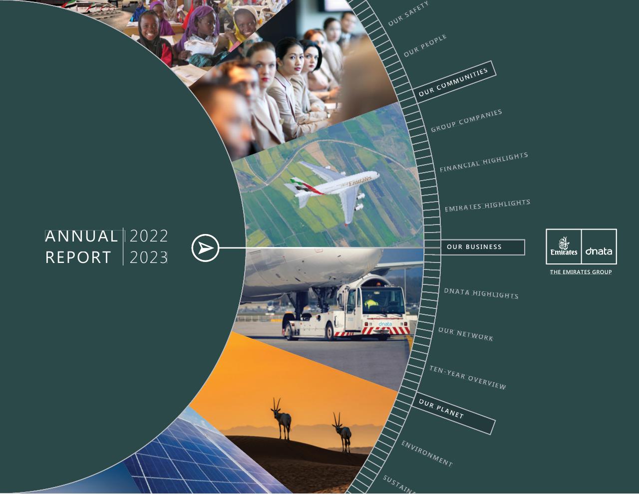 Annual Report 2023 2022 consulting deck cover