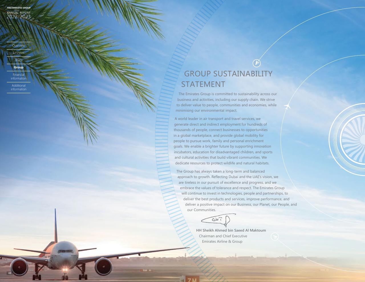Text slide 45 from Annual Report 2023 2022