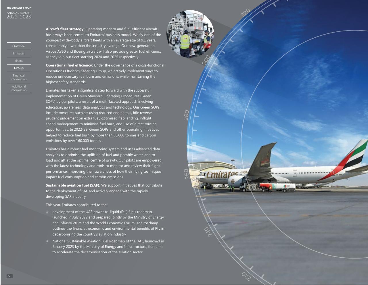 Text slide 49 from Annual Report 2023 2022