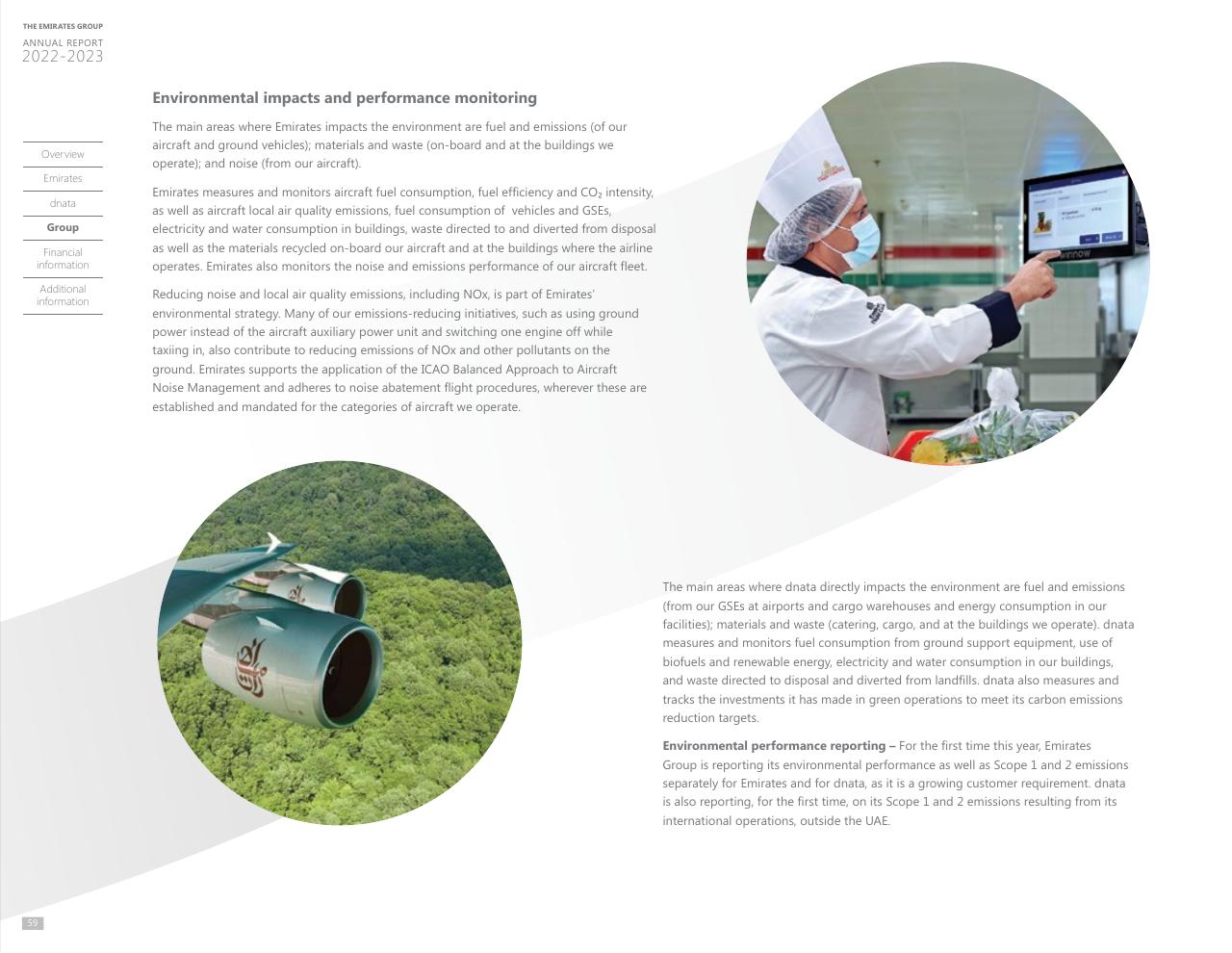 Text slide 55 from Annual Report 2023 2022