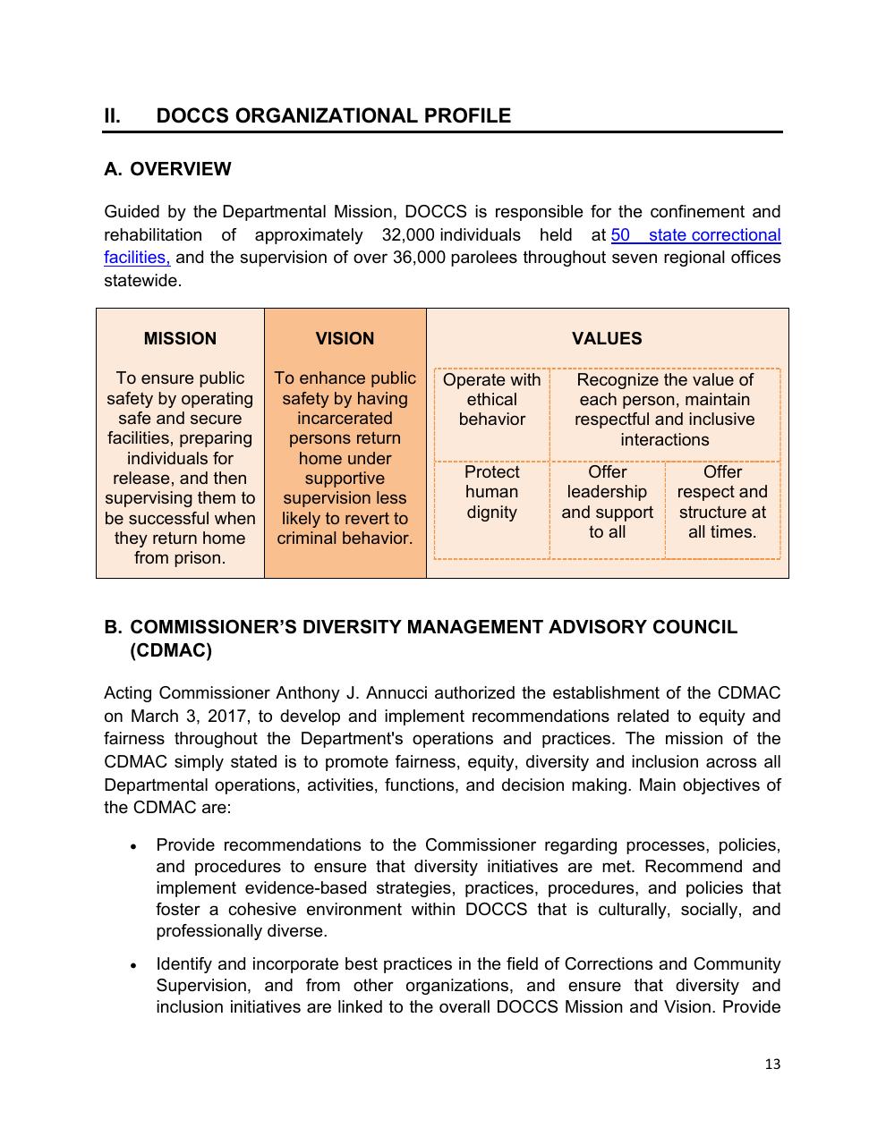 Text slide 13 from Diversity Equity And Inclusion Five Year Strategic Plan 2021 2025
