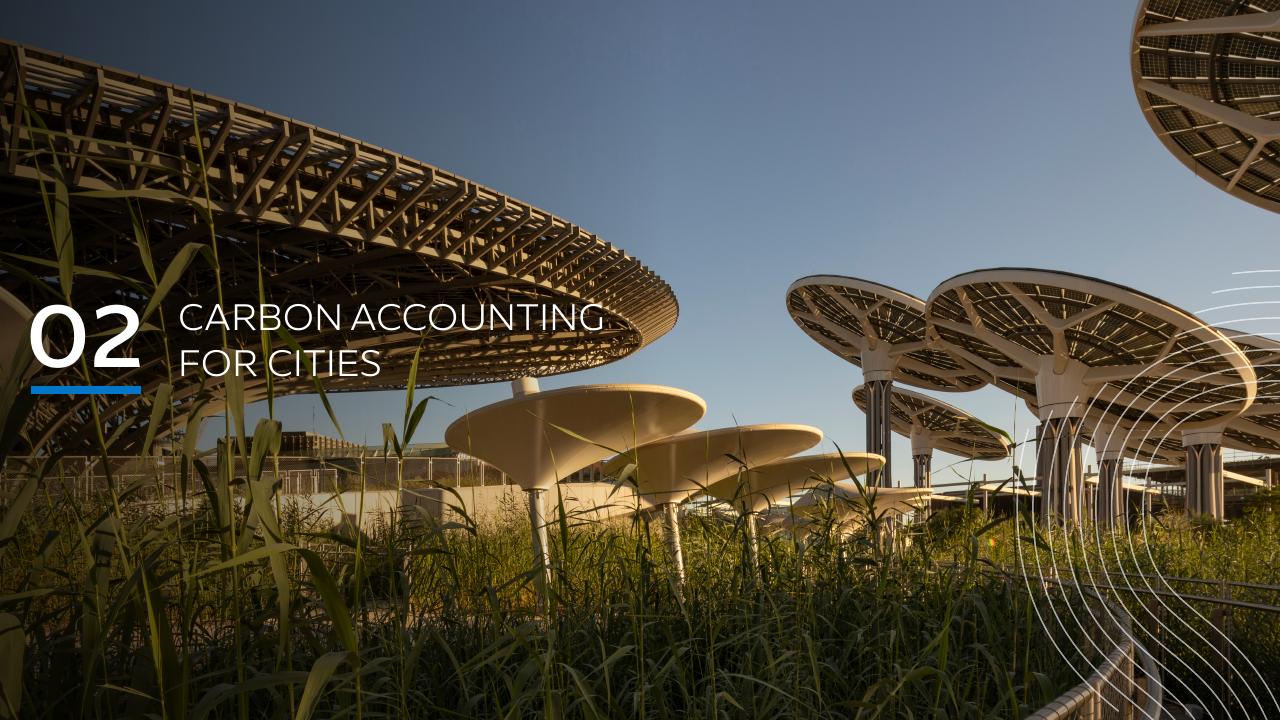 Section Divider slide 6 from Expo City Dubai Decarbonisation Roadmap