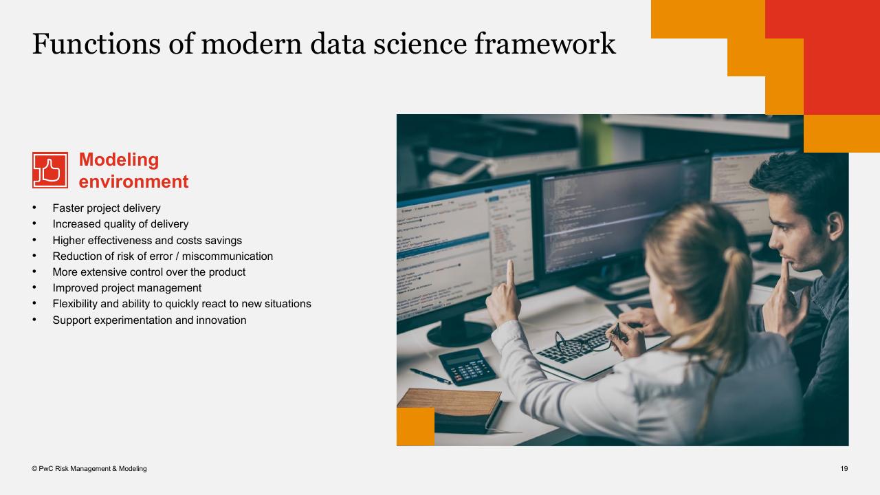 Text slide 19 from Ai_ml Use In Risk Management And Compliance PwC Actuarial Risk Quants PwC