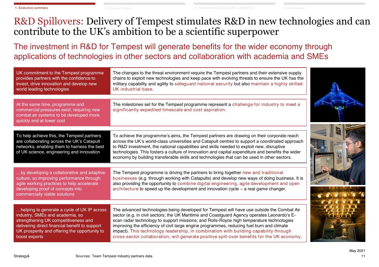 Text slide 11 from Assessment Of The Expected Economic Impact Of The Tempest Programme 2021 2050 PwC