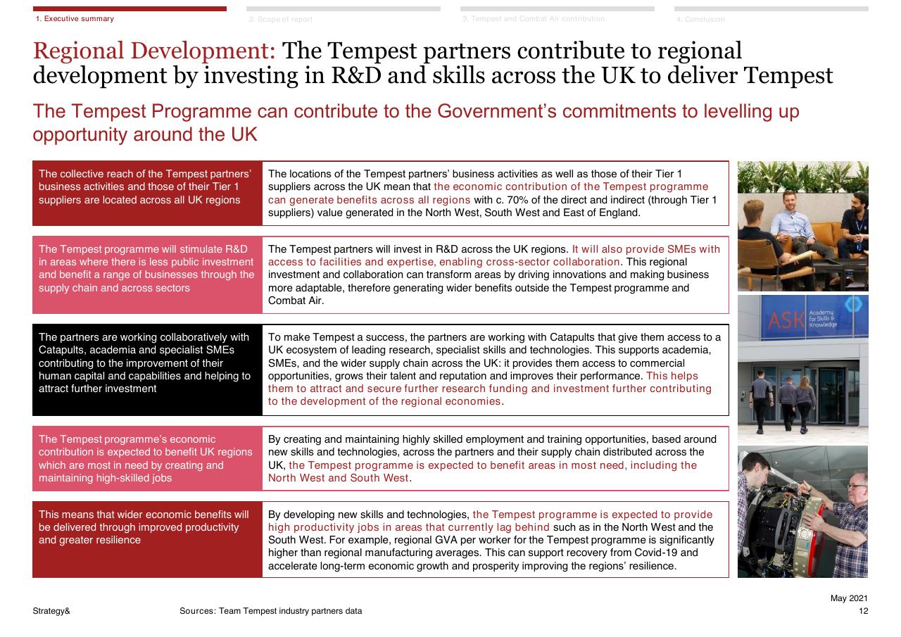Text slide 12 from Assessment Of The Expected Economic Impact Of The Tempest Programme 2021 2050 PwC