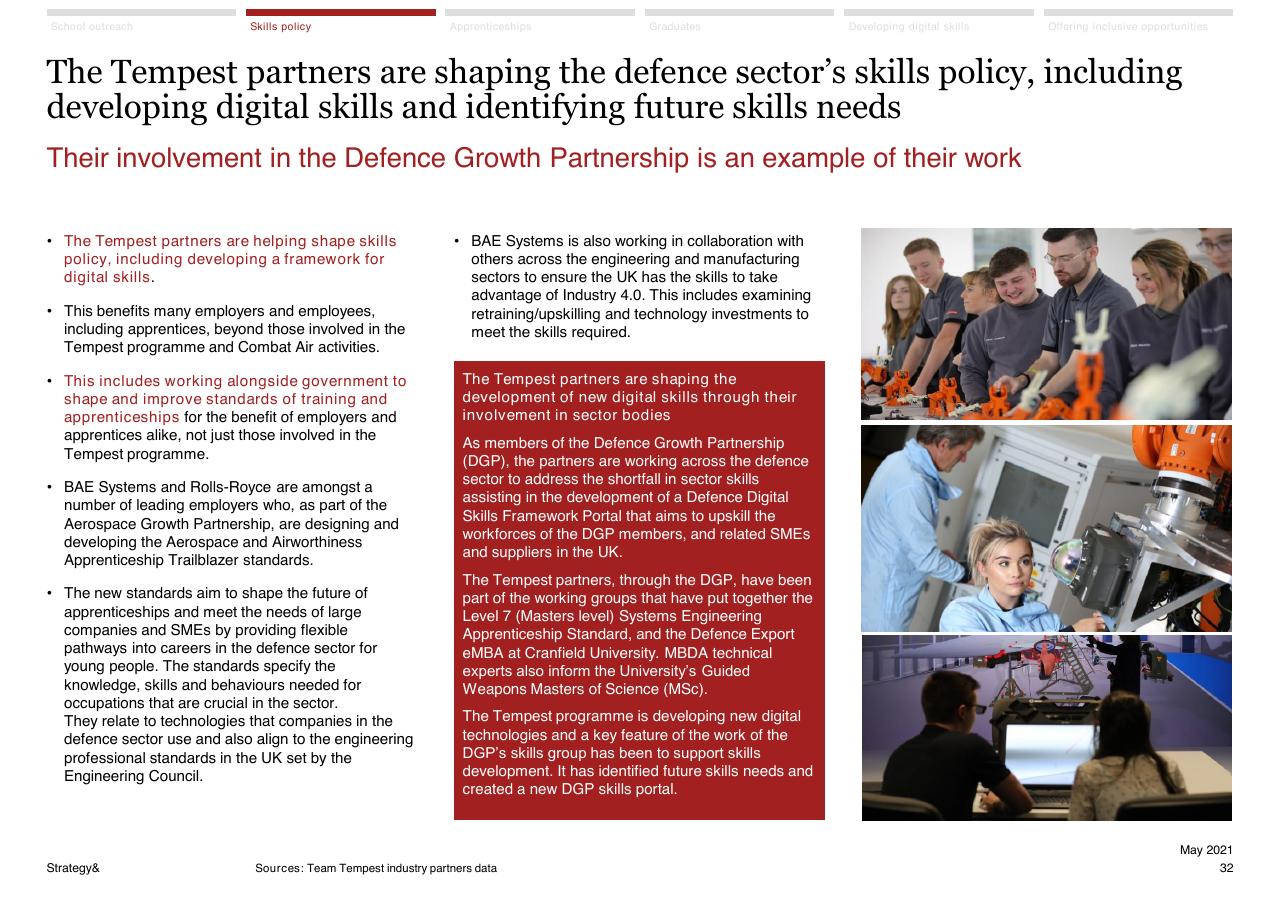 Text slide 32 from Assessment Of The Expected Economic Impact Of The Tempest Programme 2021 2050 PwC